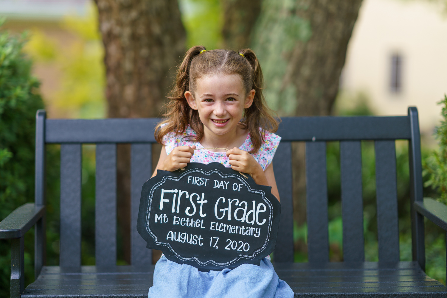 Brielle First Day 1st Grade - AndrewKnight.com, image size:1500x1001